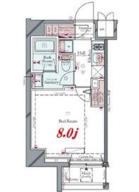 コンシェリア大森山王クロッシア 502 間取り図