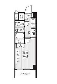 HF武蔵小山レジデンス 307 間取り図