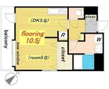 アクア・レアーレ青葉台 303 間取り図