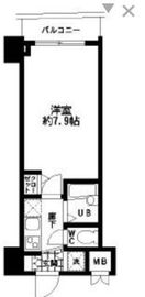 HF東日本橋レジデンス 402 間取り図