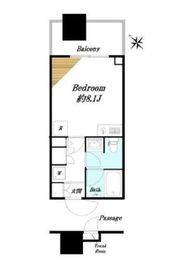 シティタワー大井町 4階 間取り図