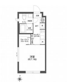 プラティーク森下 403 間取り図