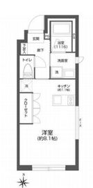 プラティーク森下 102 間取り図