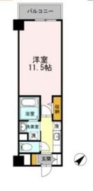 ヒルフラット大崎 207 間取り図