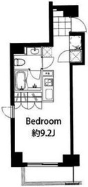 フレンシア麻布十番ノース 301 間取り図