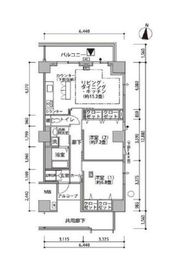 東雲キャナルコートCODAN 21-701 間取り図