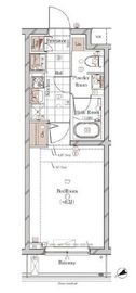 ガリシア上目黒 3階 間取り図