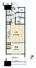 晴海テラス 6階 間取り図