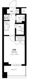 メインステージ麻布十番2 6階 間取り図