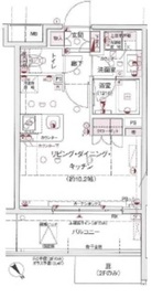 ラ・コスタ新宿余丁町 2階 間取り図
