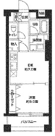 カスタリア自由が丘 211 間取り図