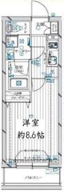 レガリス新宿落合 1階 間取り図