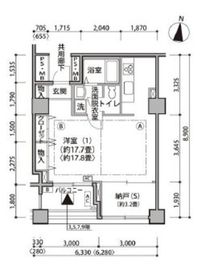 東雲キャナルコートCODAN 14-706 間取り図