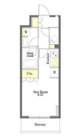 プライムメゾン渋谷 204 間取り図