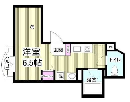 コートヤード南青山 2階 間取り図