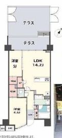 ガーデンヒルズ四ツ谷迎賓の森 1階 間取り図