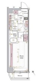 ブライズ清澄白河DUE 1階 間取り図