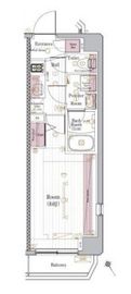 ブライズ清澄白河DUE 3階 間取り図