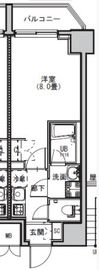 S-RESIDENCE両国avenue (エスレジデンス両国アベニュー) 303 間取り図