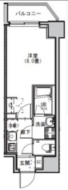 S-RESIDENCE両国avenue (エスレジデンス両国アベニュー) 1003 間取り図