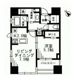 クオリア文京根津 9階 間取り図