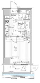 プレミアムキューブジー市谷甲良町 1階 間取り図