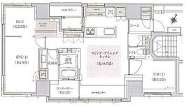 ブラントン日本橋小伝馬町 9階 間取り図