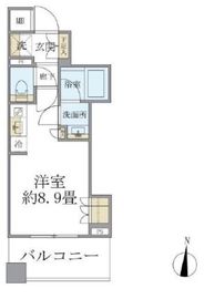 ブリリア中野 2階 間取り図