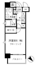 パークリュクス日本橋小網町mono 12階 間取り図