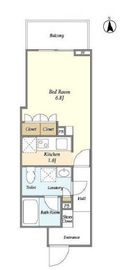 ライトテラス秋葉原 703 間取り図
