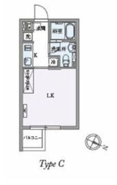 グランパセオ白山 304 間取り図