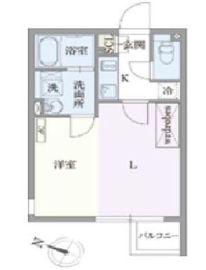 グランパセオ白山 202 間取り図