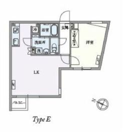 グランパセオ白山 401 間取り図