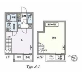 グランパセオ白山 101 間取り図