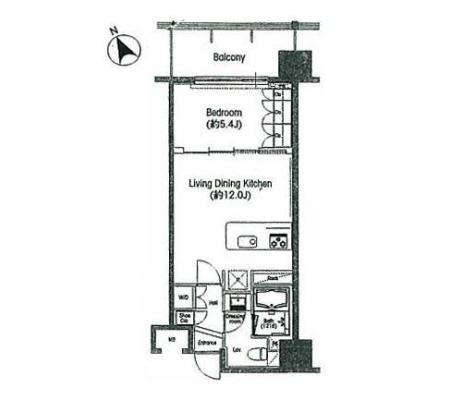 レグノ・グランデ一番町タワー 811 間取り図