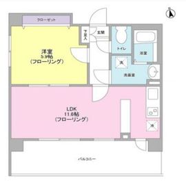 リバーレ秋葉原 1302 間取り図