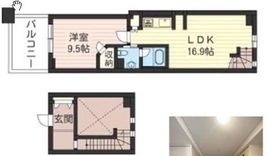 レジデンスシャルマン月島 729 間取り図