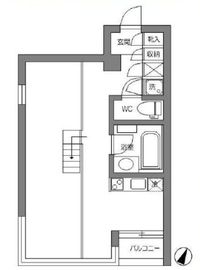 フォレシティ東麻布 401 間取り図