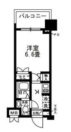 レジディア錦糸町 416 間取り図