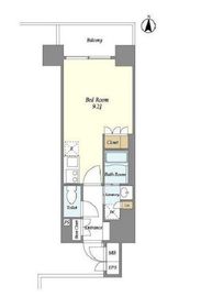 ライトテラス錦糸町 703 間取り図