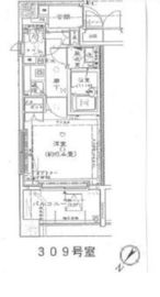 ファミール日本橋浜町グランスイート 3階 間取り図