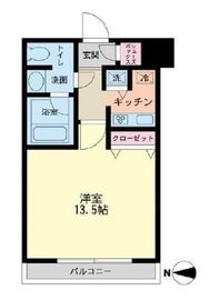 コンシェリア西新宿タワーズウエスト 10階 間取り図