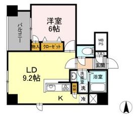 グランジット神田司町 1002 間取り図