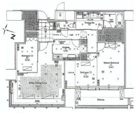 THE ROPPONGI TOKYO CLUB RESIDENCE 29階 間取り図