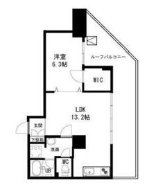 ドエル麻布 701 間取り図