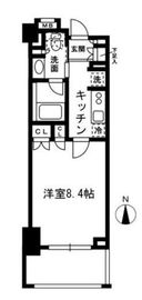 レジディア中落合 B309 間取り図