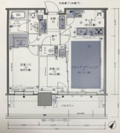 シティタワーズ東京ベイ 11階 間取り図