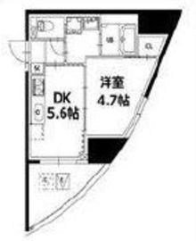 神楽坂5丁目ビル 803 間取り図