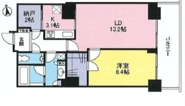 代官山アドレス ザ・タワー 9階 間取り図