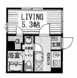 ミレドゥーエ西小山 302 間取り図